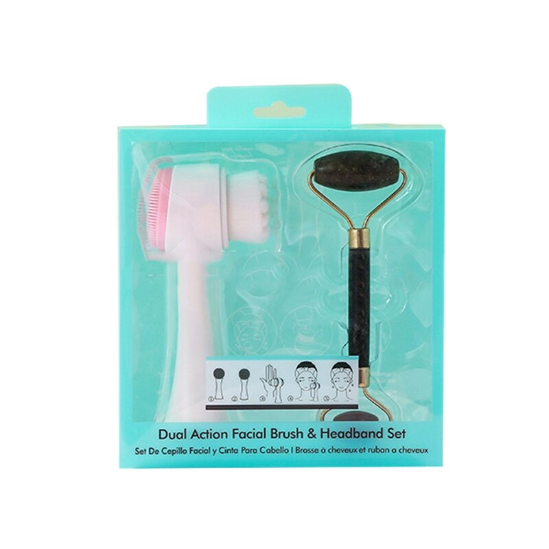 Brosse avec rouleau vibrant pour masser et nettoyer - X10 Maroc - Livraison gratuite - Vert