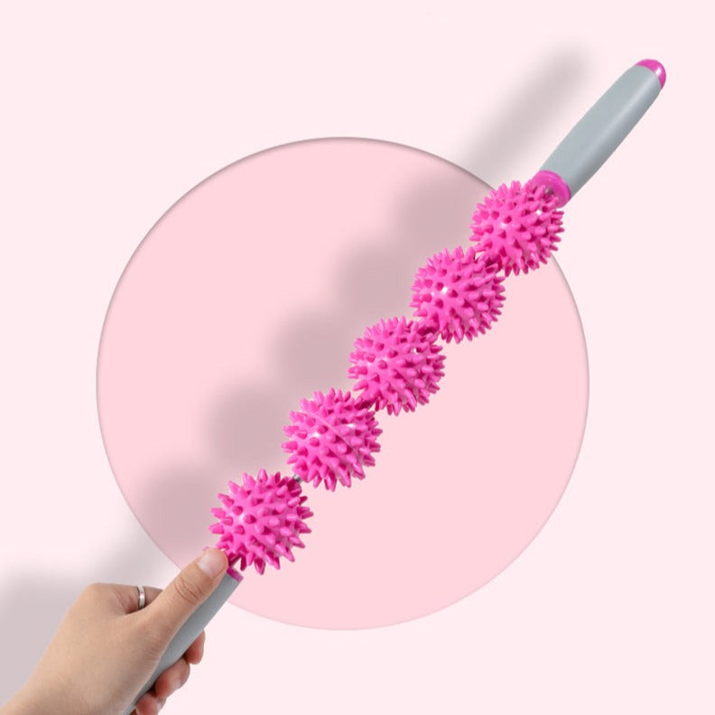 Bâton de Massage Anti-Cellulite - X10 Maroc - Livraison gratuite - Rose