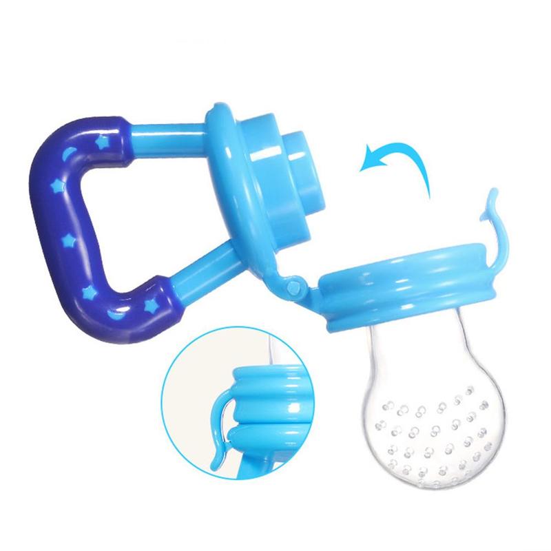 Tétine d'Alimentation Et Poussée Dentaire Pour Bébé (Sans BPA) - X10 Maroc - Livraison gratuite - Bleu