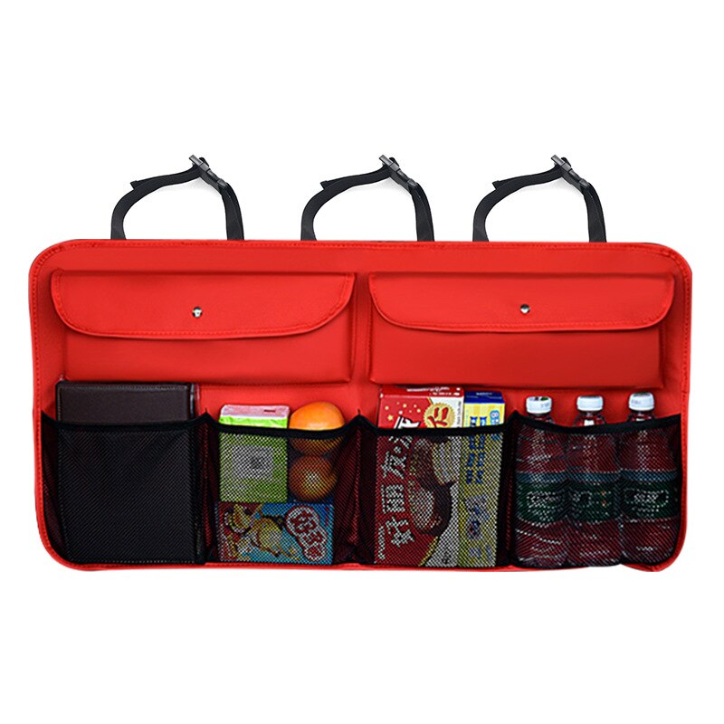 Organisateur de coffre de voiture avec 8 sacs de rangement suspendus pour sièges arrière de voiture - X10 Maroc - Livraison gratuite -