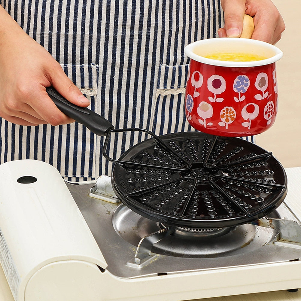 Diffuseur de chaleur pour cuisinière à gaz, plaque de cuisson noire - X10 Maroc - Livraison gratuite -
