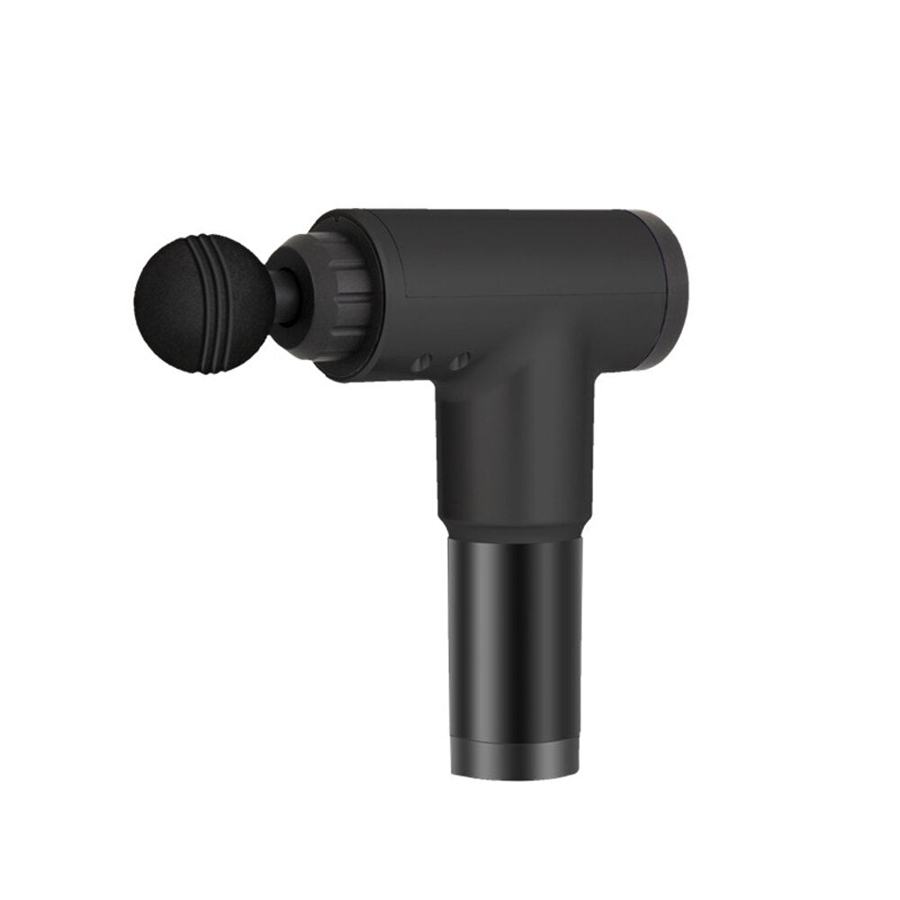 Masseur pistolet de massage de muscle électrique rechargeable portable sans fil avec 4 têtes remplaçables 6 vitesses NOIR - X10 Maroc - Livraison gratuite - Default Title