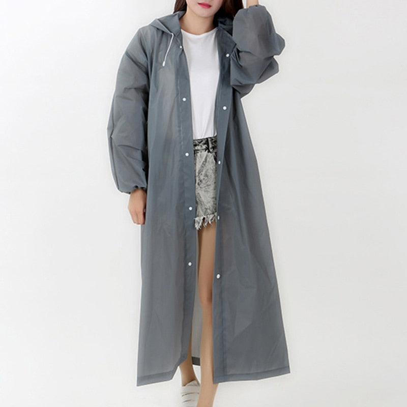 Manteau de pluie imperméable - X10 Maroc - Livraison gratuite - Gris