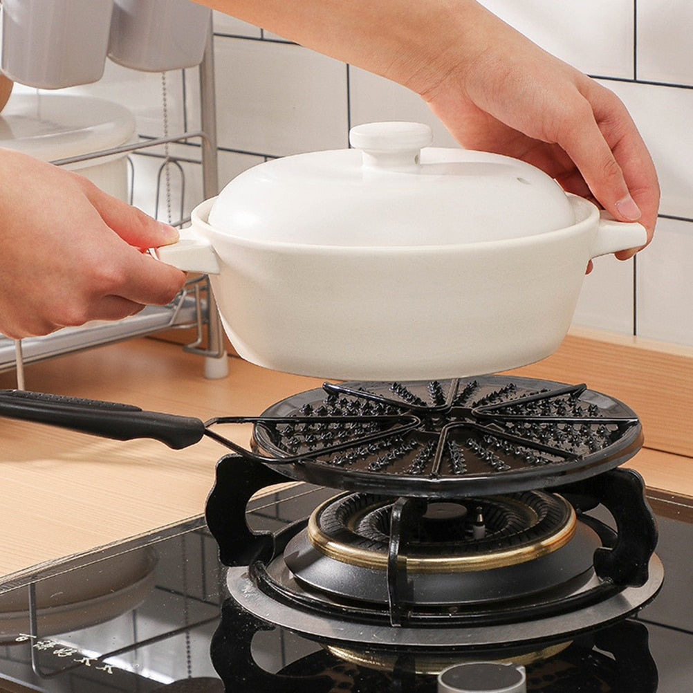 Diffuseur de chaleur pour cuisinière à gaz, plaque de cuisson noire - X10 Maroc - Livraison gratuite -
