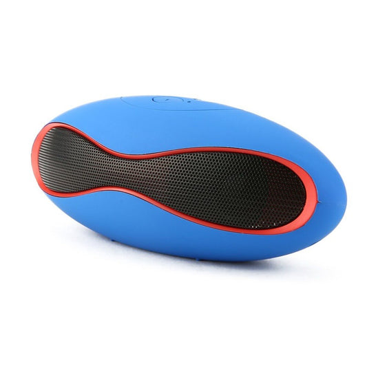 Haut-parleur Bluetooth 3D, mini sans fil, - X10 Maroc - Livraison gratuite - Blue
