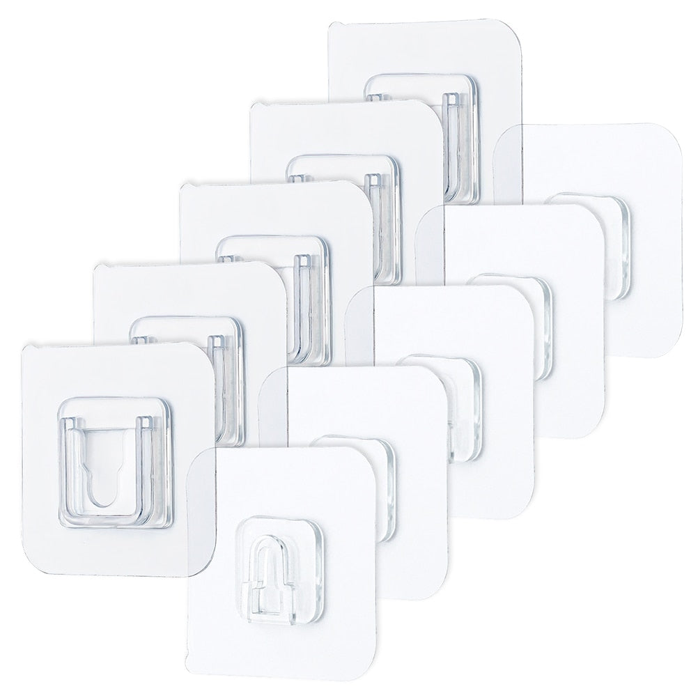 ENSEMBLE 10PCS CROCHET ADHÉSIF DOUBLE FACE - X10 Maroc - Livraison gratuite -