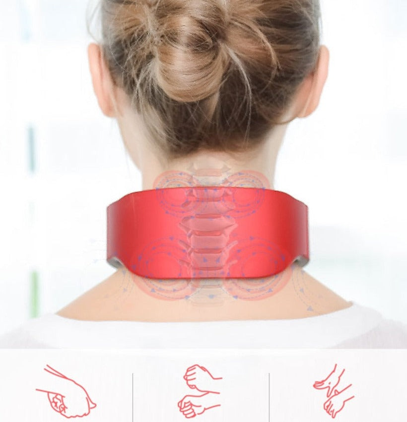 Masseur de cou électrique portable - X10 Maroc - Livraison gratuite -
