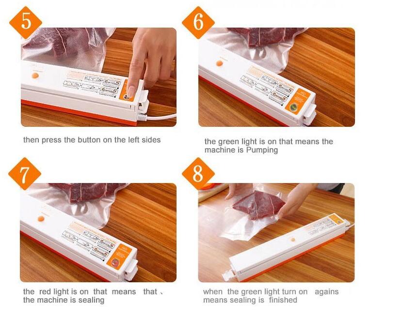 Machine à emballer sous vide automatique pour conserver les aliments, mains libres - X10 Maroc - Livraison gratuite -
