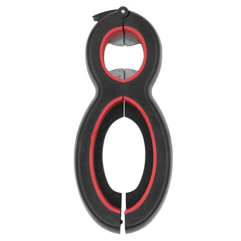2pcs 6 en 1 ouvre-boîte multifonctionnel - X10 Maroc - Livraison gratuite - Rouge