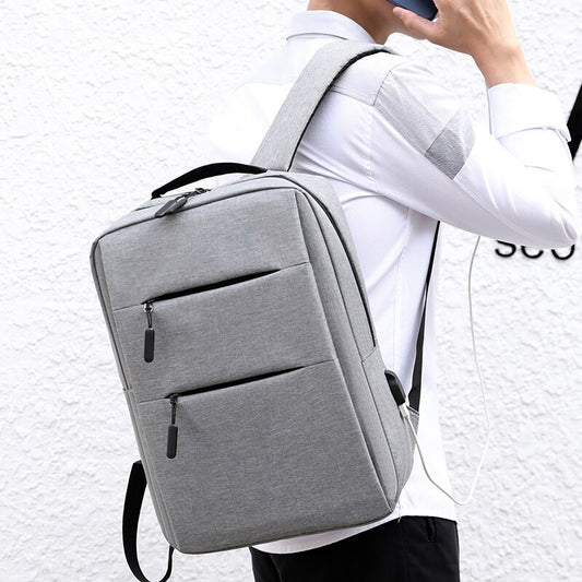 Sac A Dos A Port USB - Gris - X10 Maroc - Livraison gratuite -