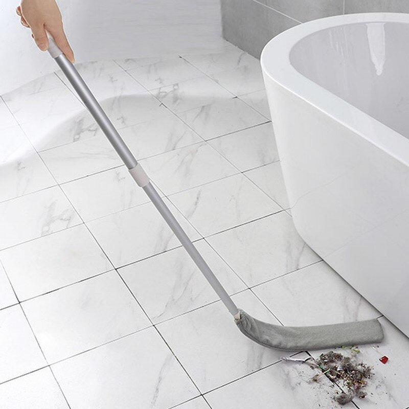 Brosse à poussière pour nettoyage sous appareils électroménagers avec long manche flexible 80 cm – 150 cm lavable et rétractable - X10 Maroc - Livraison gratuite -
