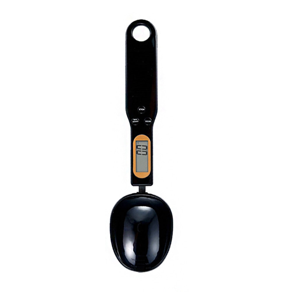 Cuillère De Mesure De Cuisine Électronique 500G/0.1G - X10 Maroc - Livraison gratuite - Black