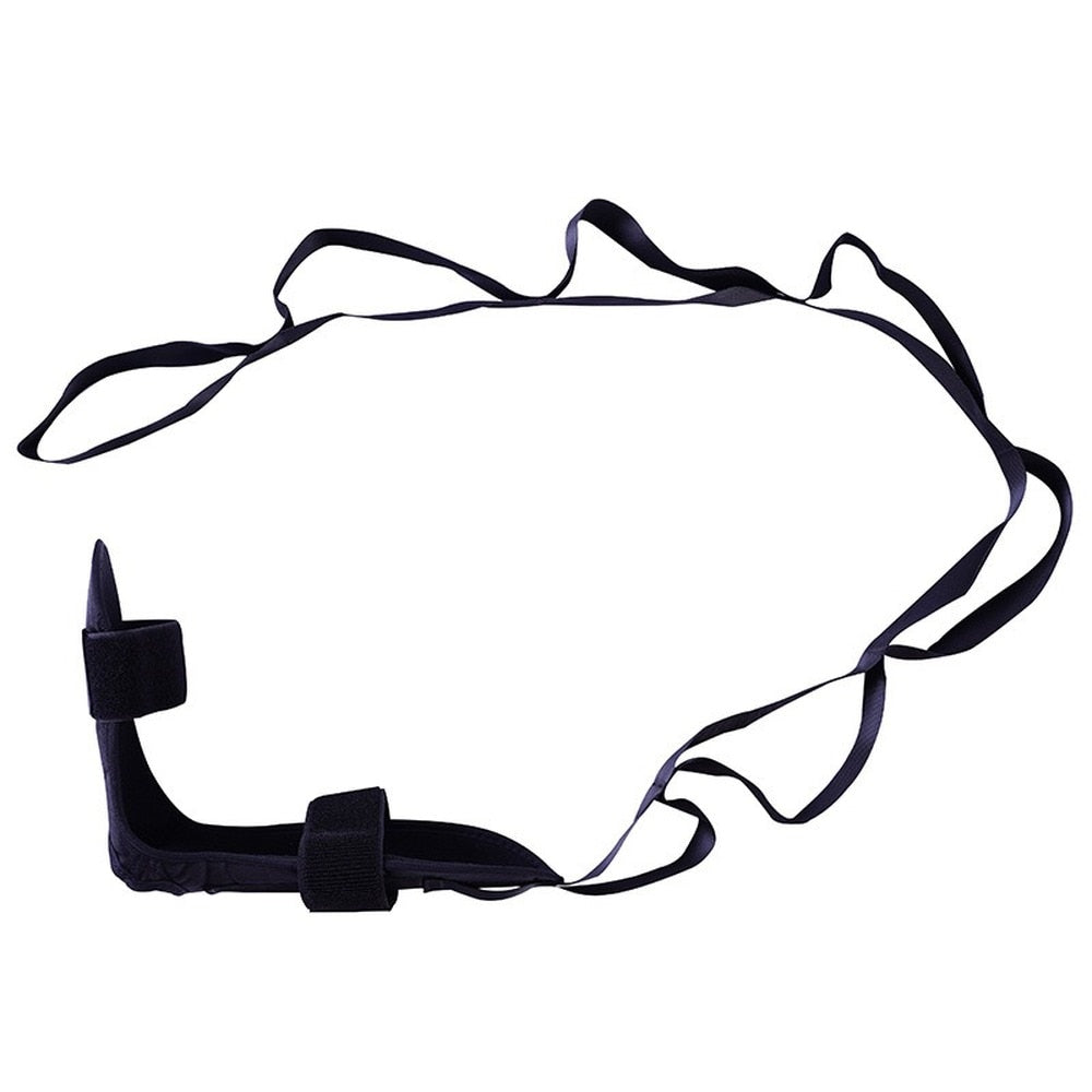 Sangle de Yoga 130cm Sangle de Pied Bande de Cheville Ceinture de Correction de Pied en Tissu - X10 Maroc - Livraison gratuite - Default Title
