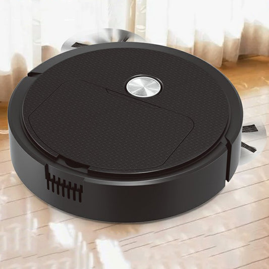 Mini Aspirateur automatique Robot de nettoyage Accueil Vadrouille automatique Poussière de nettoyage - X10 Maroc - Livraison gratuite - noir