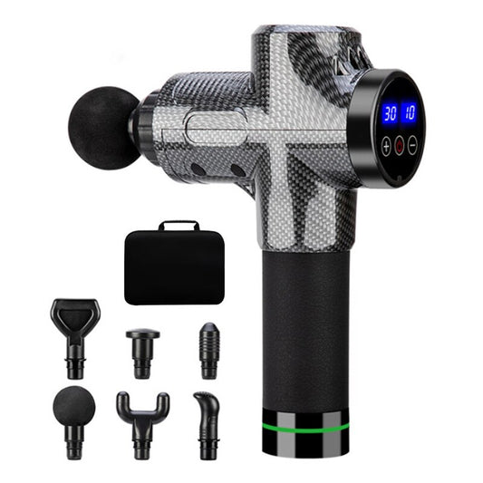 Pistolet De Massage - Appareil De Massage Musculaire - X10 Maroc - Livraison gratuite - Gris