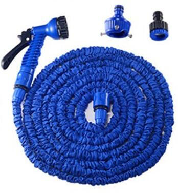 Tuyau Magique Extensible + Douchette 30m - X10 Maroc - Livraison gratuite - Bleu