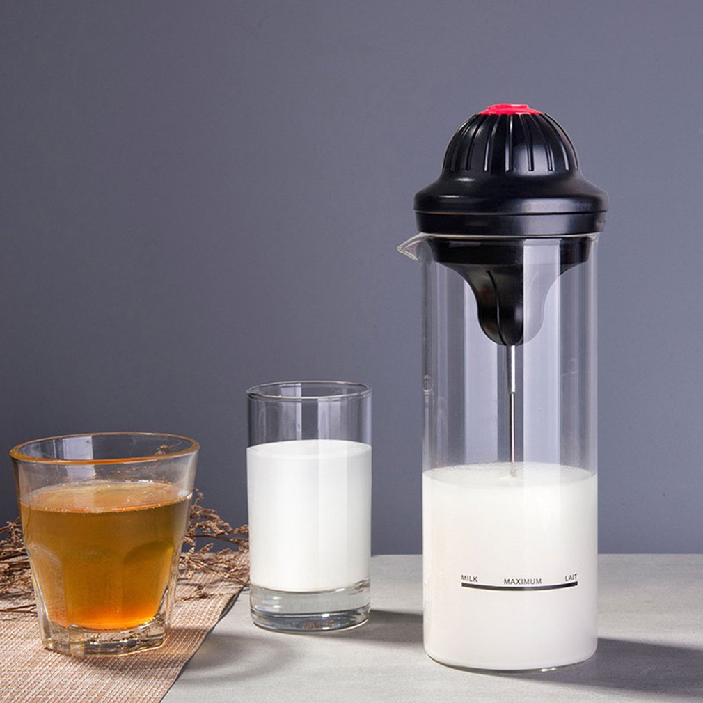 Mousseur à lait automatique avec bouton de mélange de lait et café et Oeuf - X10 Maroc - Livraison gratuite - Default Title