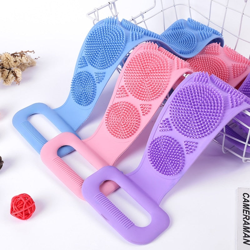 2 brosses de bain en silicone - X10 Maroc - Livraison gratuite -