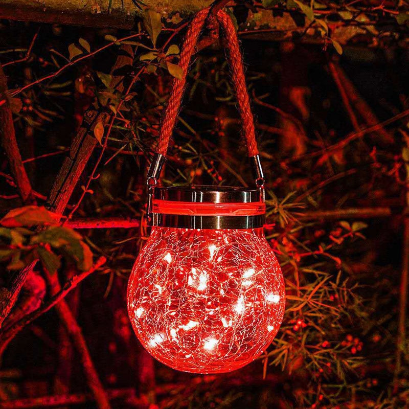 Lampes solaires d'extérieur à LED - X10 Maroc - Livraison gratuite - Rouge