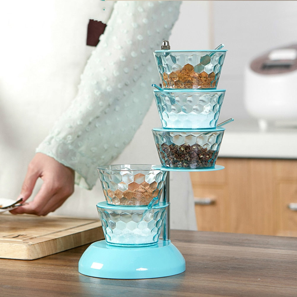 Étagère à épices rotative pour la cuisine, multifonction - X10 Maroc - Livraison gratuite -