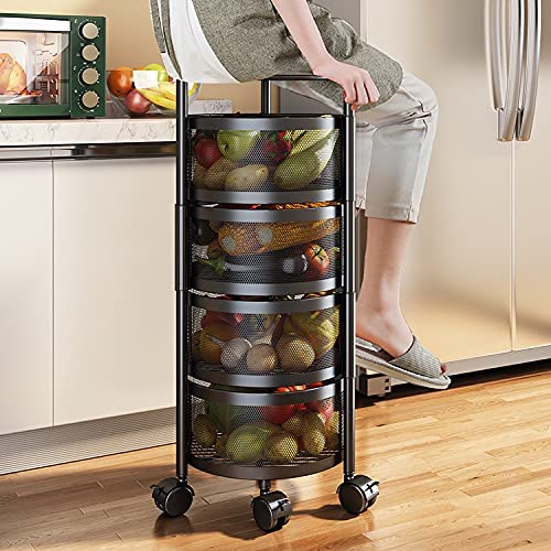 Panier à légumes rotatif pour ranger les fruits et les articles ménagers - X10 Maroc - Livraison gratuite -