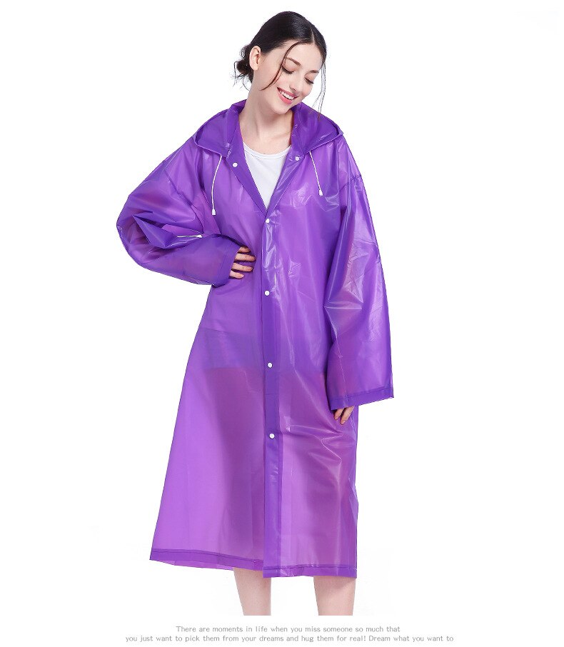 Manteau de pluie imperméable - X10 Maroc - Livraison gratuite - Violette