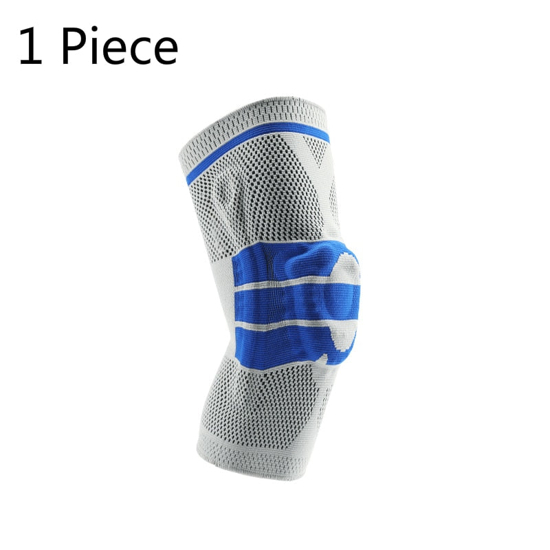 1 pc genouillères de sport en silicone et outil de fitness pour les genoux - X10 Maroc - Livraison gratuite - Bleu