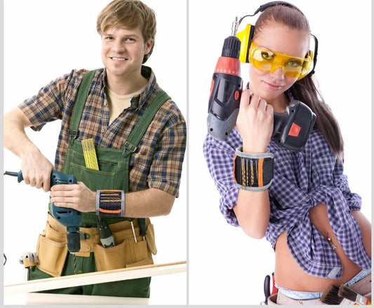 Bracelet magnétique sac à outils ceinture cadeau pour tenir la vis - X10 Maroc - Livraison gratuite -