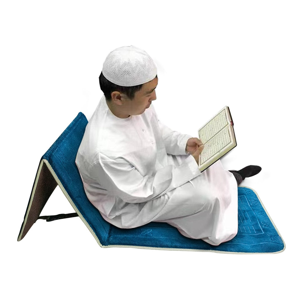 Tapis de prière avec dossier