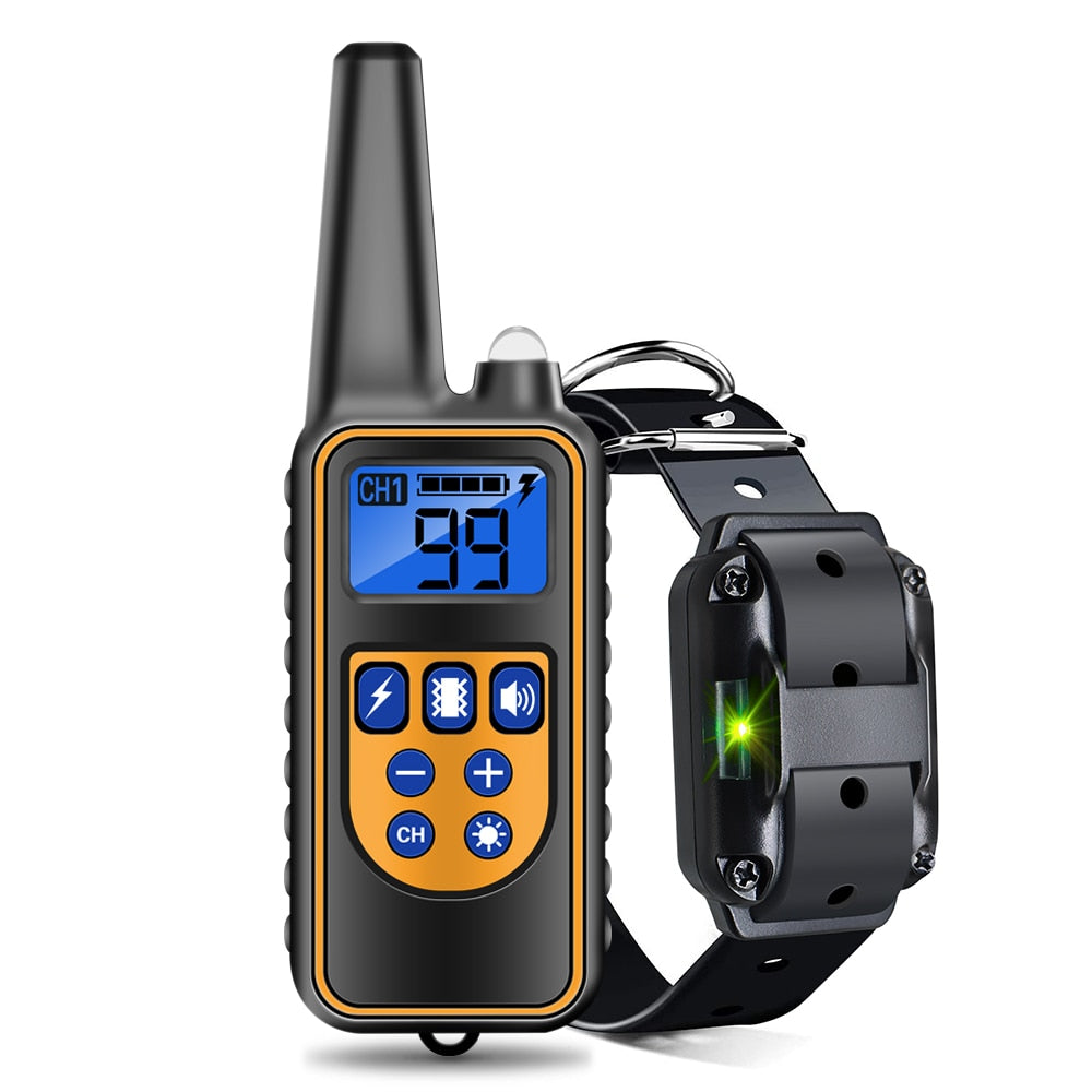 Collier de dressage pour chien étanche et rechargeable - X10 Maroc - Livraison gratuite -