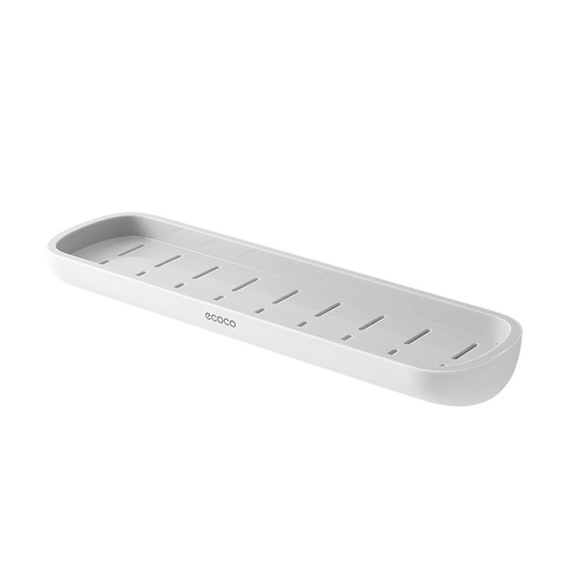 Étagère murale de salle de bain, pas de perçage, facile à installer - X10 Maroc - Livraison gratuite - Gris