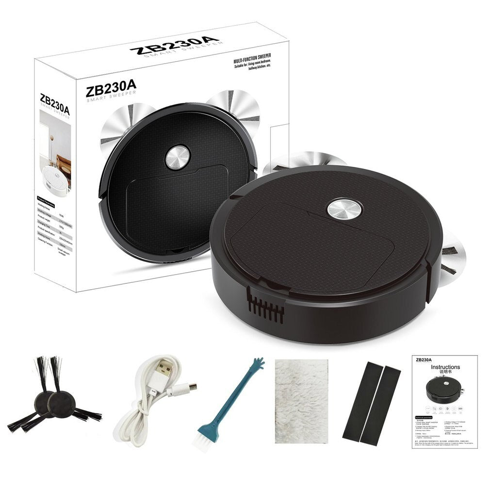 Mini Aspirateur automatique Robot de nettoyage Accueil Vadrouille automatique Poussière de nettoyage - X10 Maroc - Livraison gratuite -