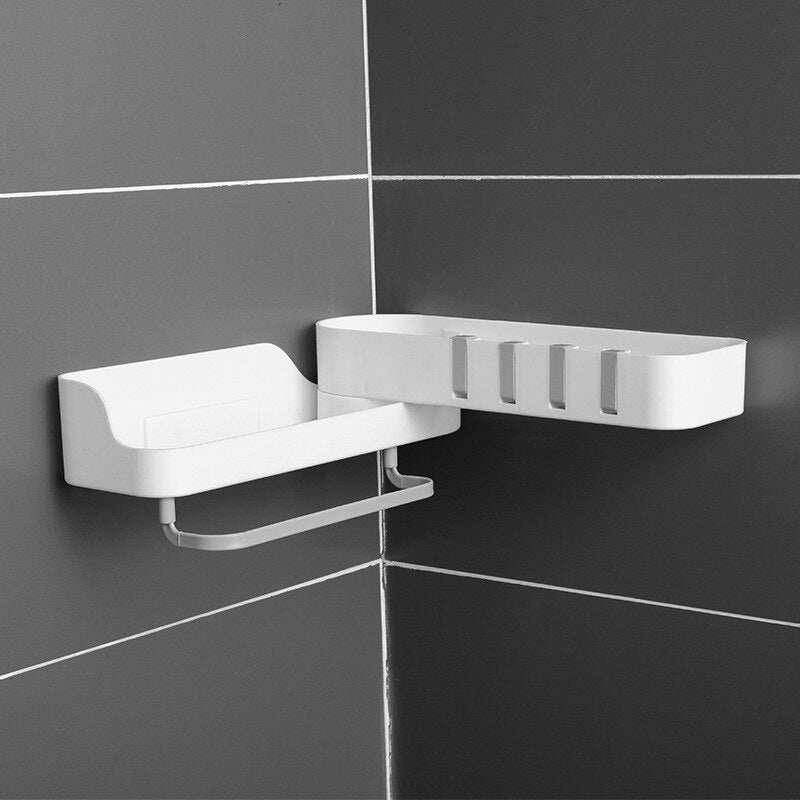 ÉTAGÈRE D'ANGLE ROTATIVE - X10 Maroc - Livraison gratuite - Gris