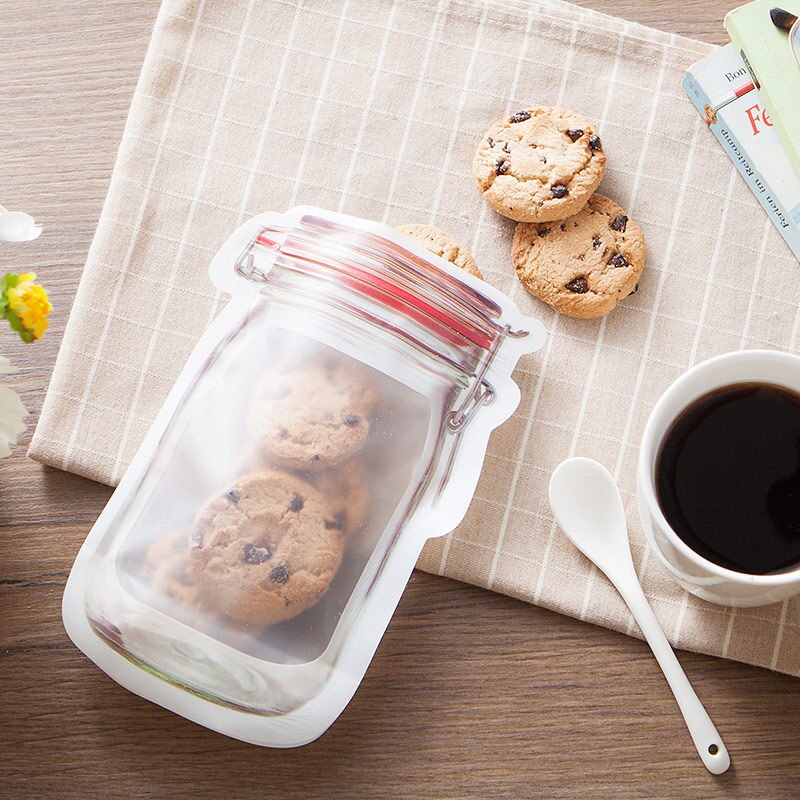 10 sacs réutilisables de conservation des aliments - X10 Maroc - Livraison gratuite -