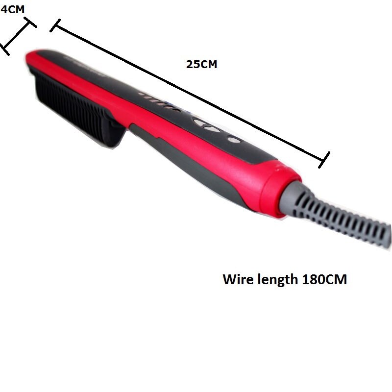 Brosse à cheveux électrique et lisseur à barbe - X10 Maroc - Livraison gratuite -