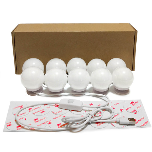 10 Lampes de miroir de maquillage LED - X10 Maroc - Livraison gratuite - Default Title