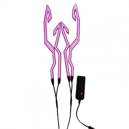 Eclairage casque moto - X10 Maroc - Livraison gratuite - Violet
