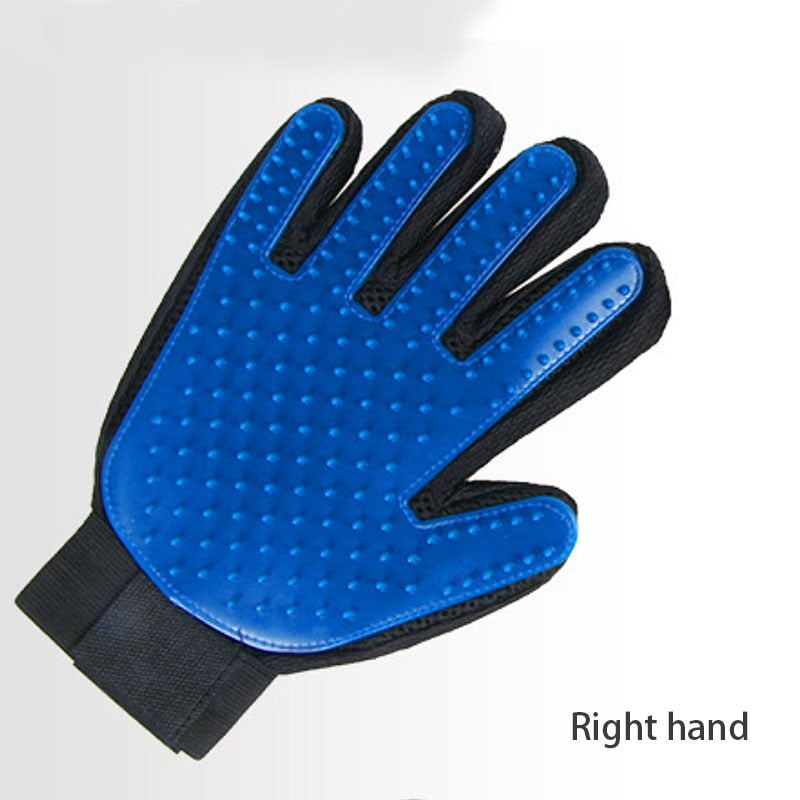 gants en peigne pour animaux - X10 Maroc - Livraison gratuite - Bleu