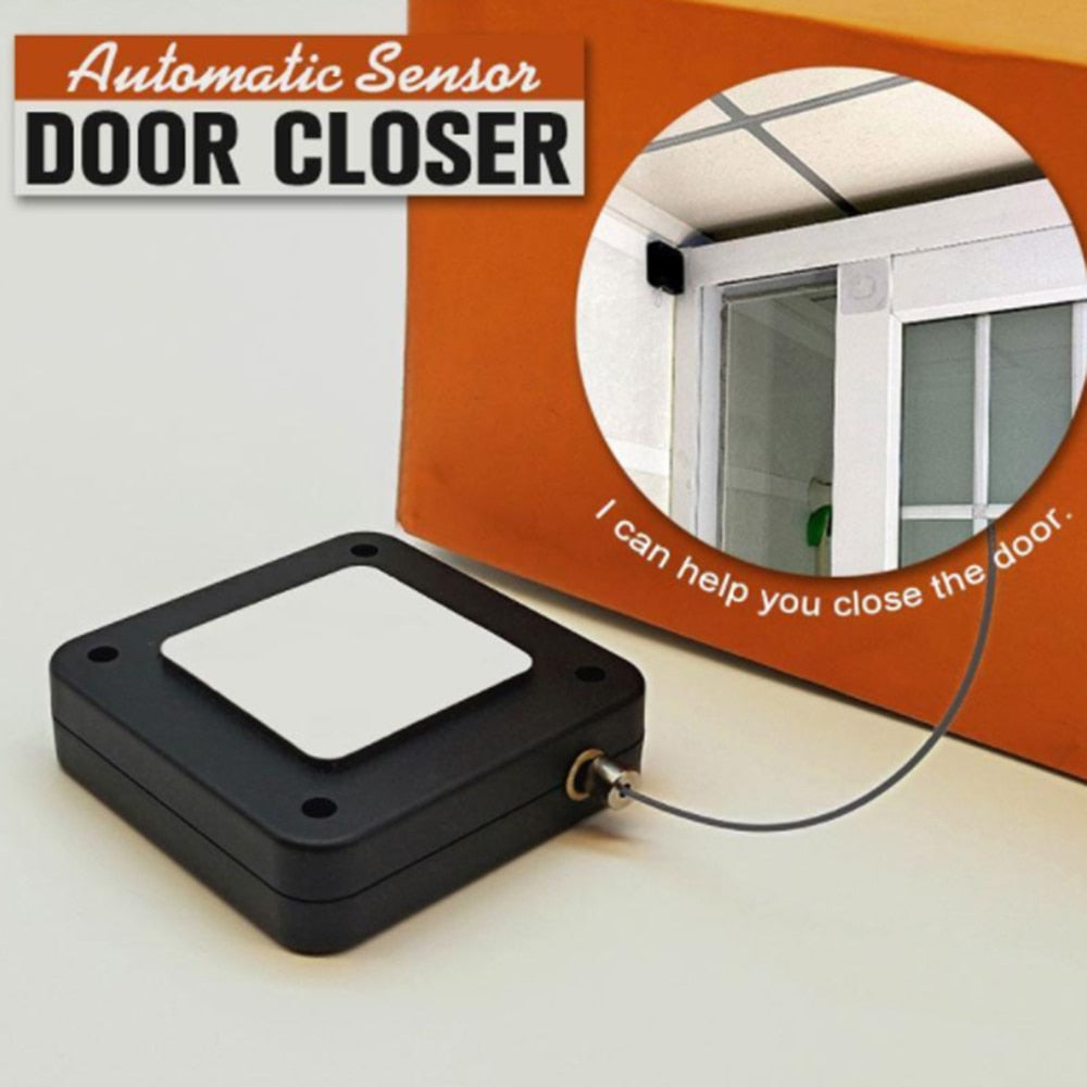 ferme-porte automatique extracteur de porte à câble métallique rétractable - X10 Maroc - Livraison gratuite -