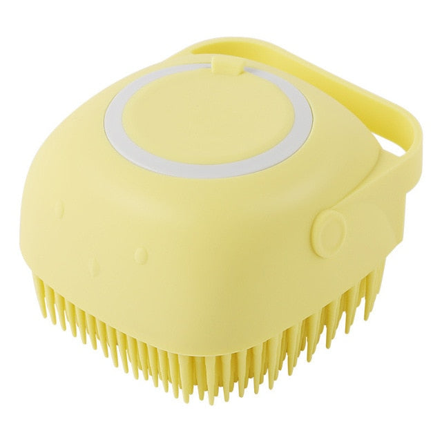 Brosse de bain en silicone pour massage - X10 Maroc - Livraison gratuite - Carré Jaune