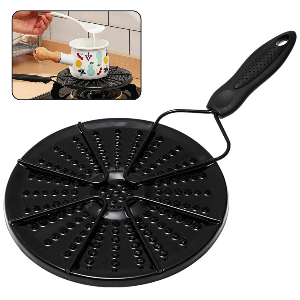 Diffuseur de chaleur pour cuisinière à gaz, plaque de cuisson noire - X10 Maroc - Livraison gratuite -