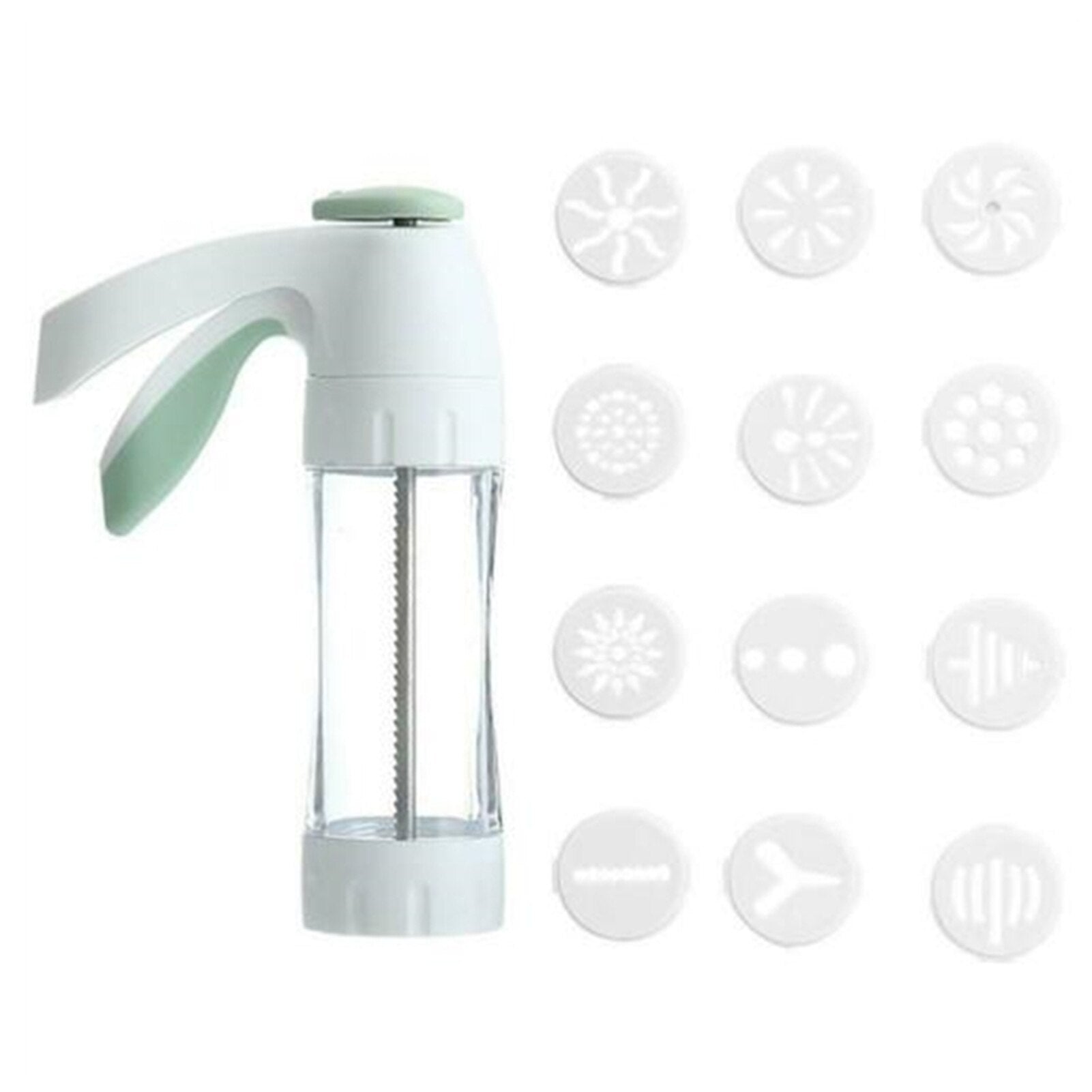 Kit Cookie Maker avec 12 disques de décoration de gâteau - X10 Maroc - Livraison gratuite -