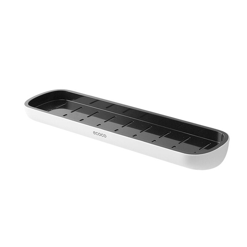 Étagère murale de salle de bain, pas de perçage, facile à installer - X10 Maroc - Livraison gratuite - Noir