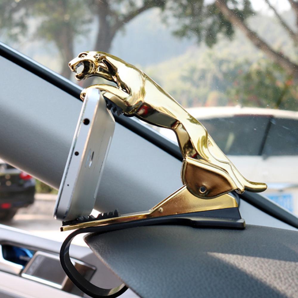 Support de téléphone de voiture de style Jaguar à 360 degrés - X10 Maroc - Livraison gratuite - D'or