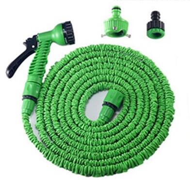Tuyau Magique Extensible + Douchette 30m - X10 Maroc - Livraison gratuite - Vert