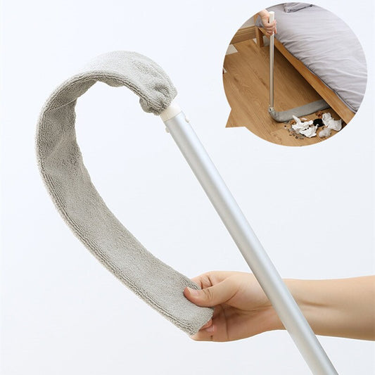 Brosse à poussière pour nettoyage sous appareils électroménagers avec long manche flexible 80 cm – 150 cm lavable et rétractable - X10 Maroc - Livraison gratuite -