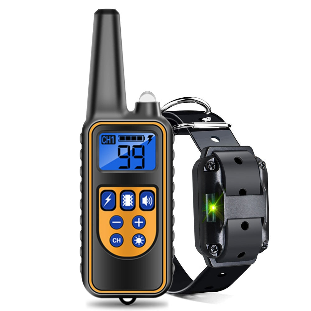 Collier de dressage pour chien étanche et rechargeable - X10 Maroc - Livraison gratuite -