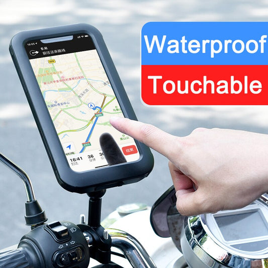 Support de téléphone portable, vélo, moto, support de téléphone portable étanche universel - X10 Maroc - Livraison gratuite -