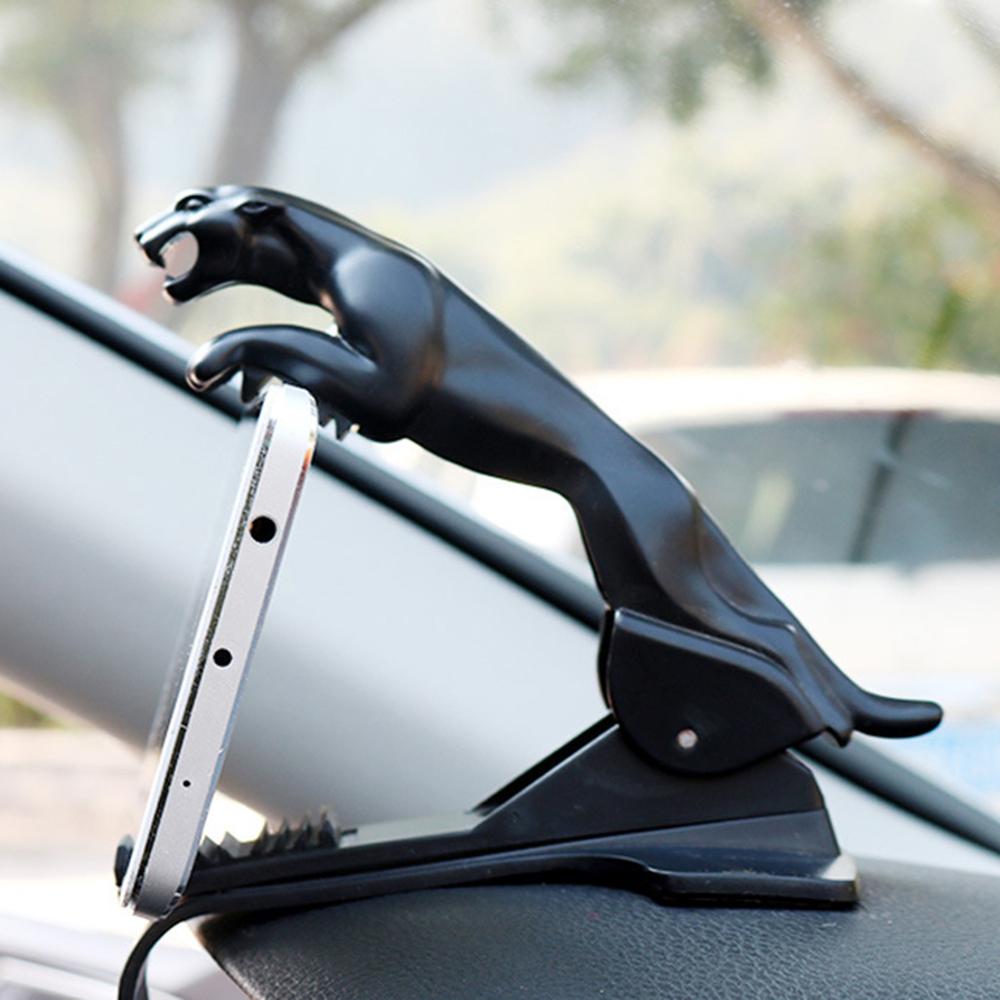 Support de téléphone de voiture de style Jaguar à 360 degrés - X10 Maroc - Livraison gratuite - Noir
