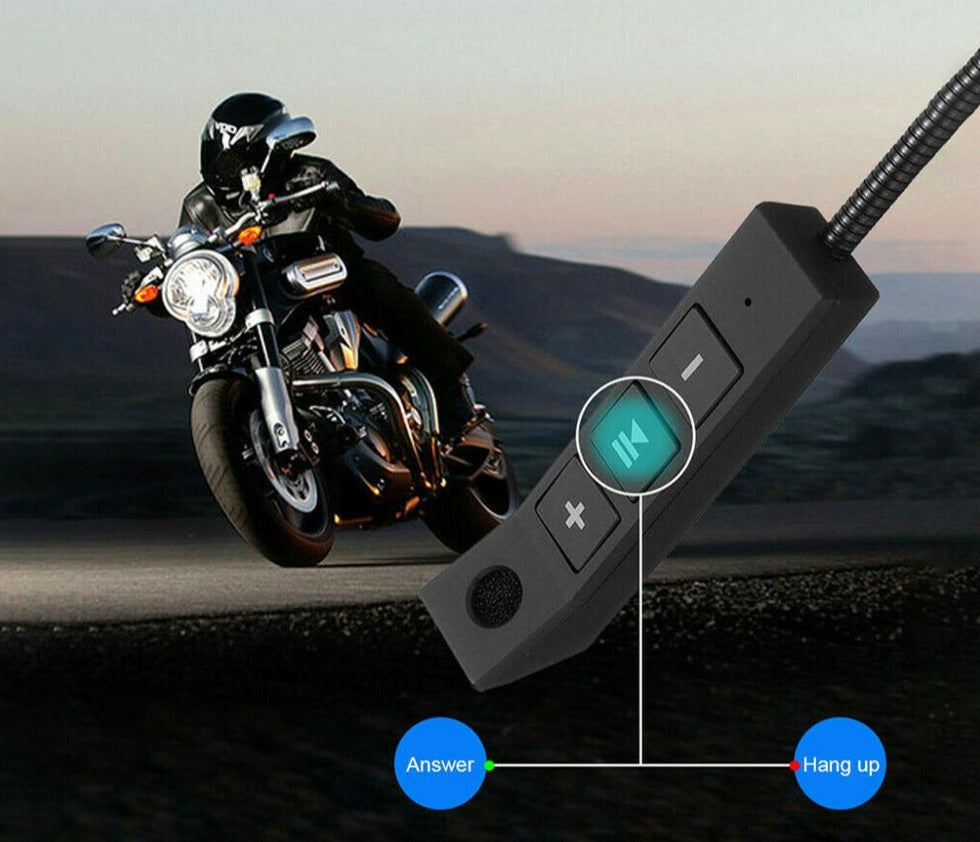 Casque Bluetooth moto 10 secondes appel de réponse automatique micro casque dédié pour casque MP3 - X10 Maroc - Livraison gratuite -